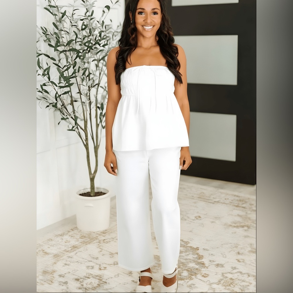 CHARLOTTE WOVEN RELAXED PANTS